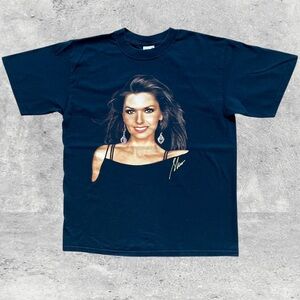 Shania Twain Vtg 2003 Y2K Anvil T-Shirt Men’s Size (M)